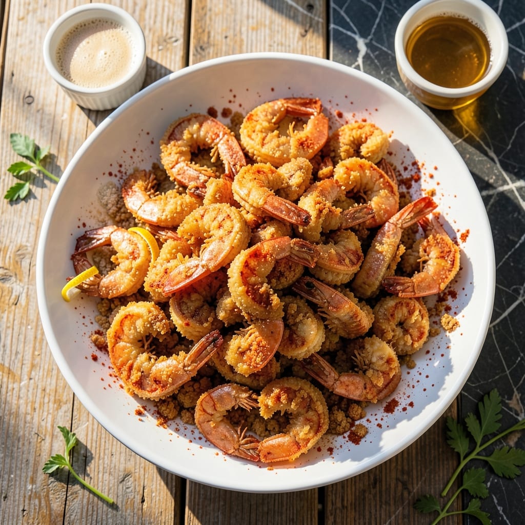 Fried Shrimp Recipe Ingredients: Crispy Golden Bites With Zesty Kick