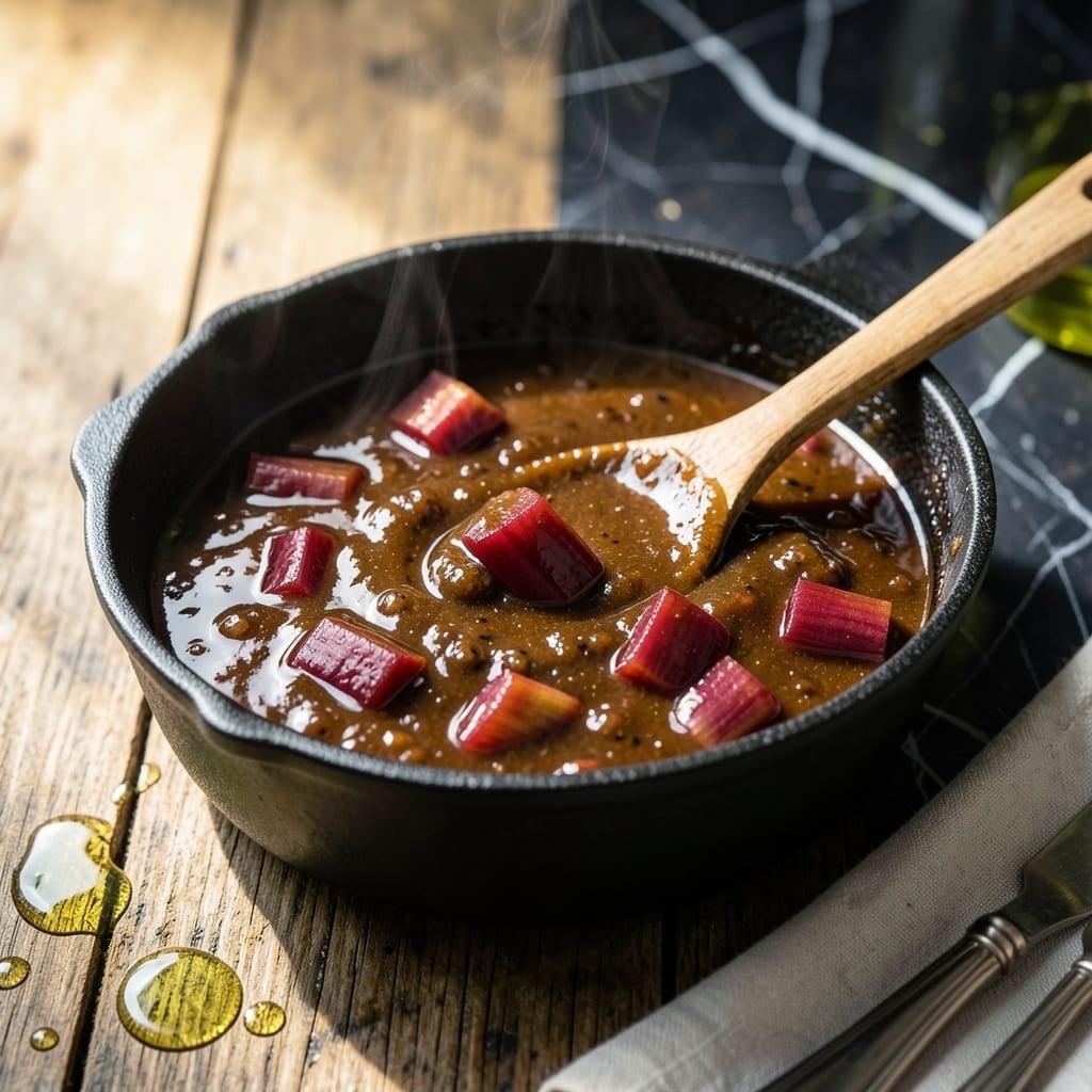 Rhubarb Barbecue Sauce Recipe: Bold Tangy-Sweet Fusion for Grilling