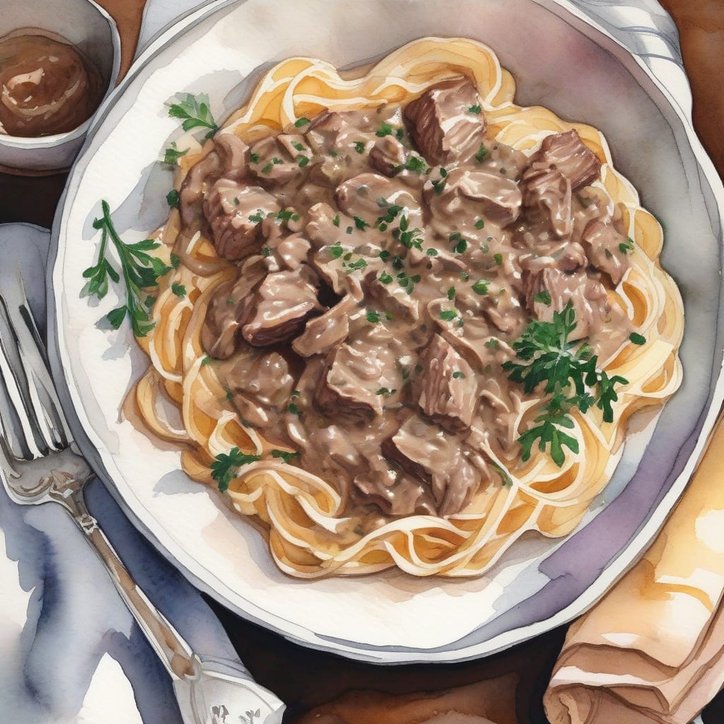 ina garten beef stroganoff recipe