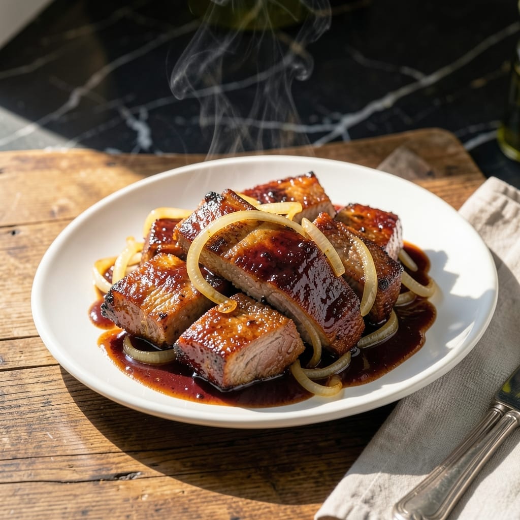 Sweet Pork Barbecue Recipe: Smoky Molasses Kiss for Grilled Perfection