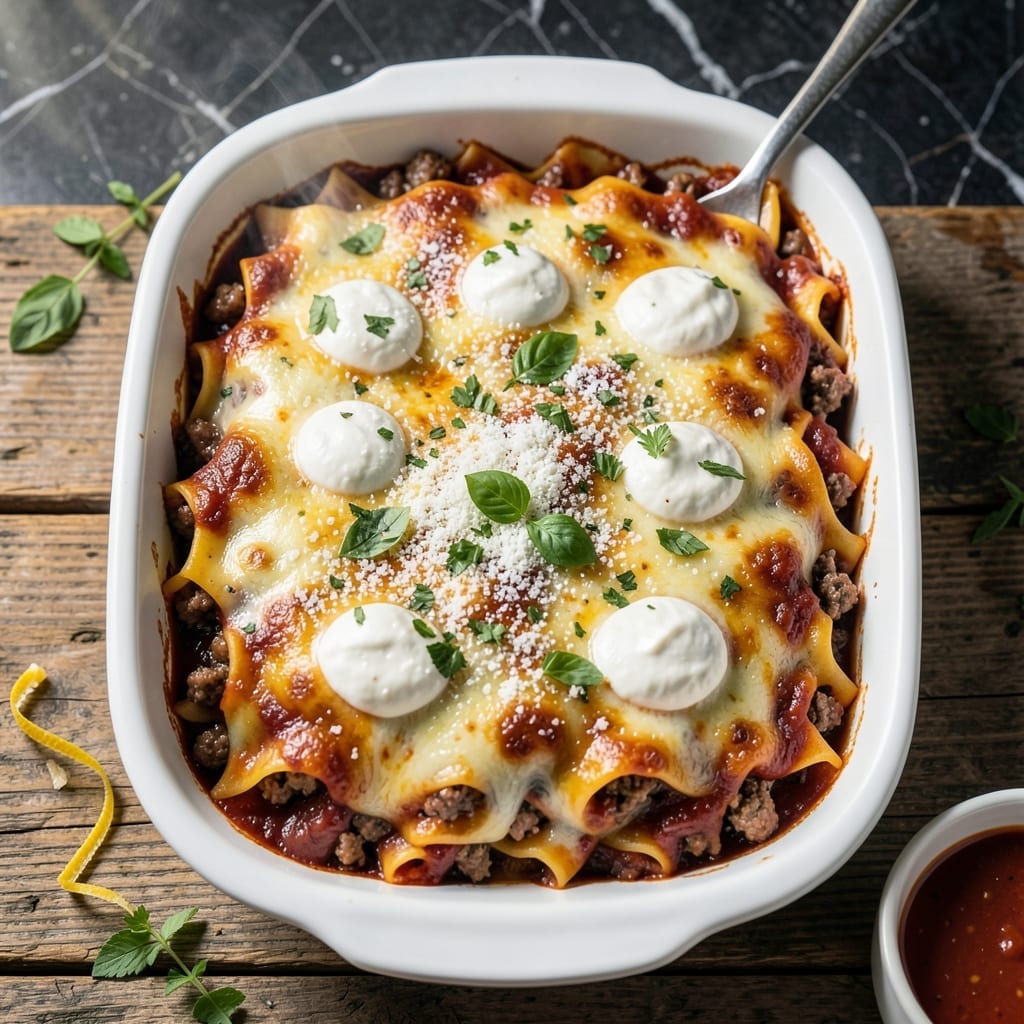 Lasagna Recipe Using Ricotta Cheese: Classic Italian Layers With Creamy Depth