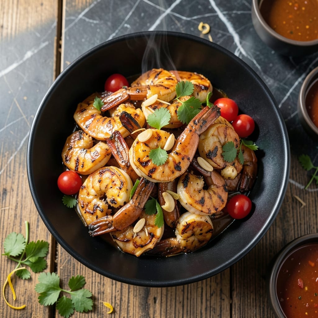 Grilled Honey Garlic Shrimp Recipe: Sweet and Sticky Char in Minutes