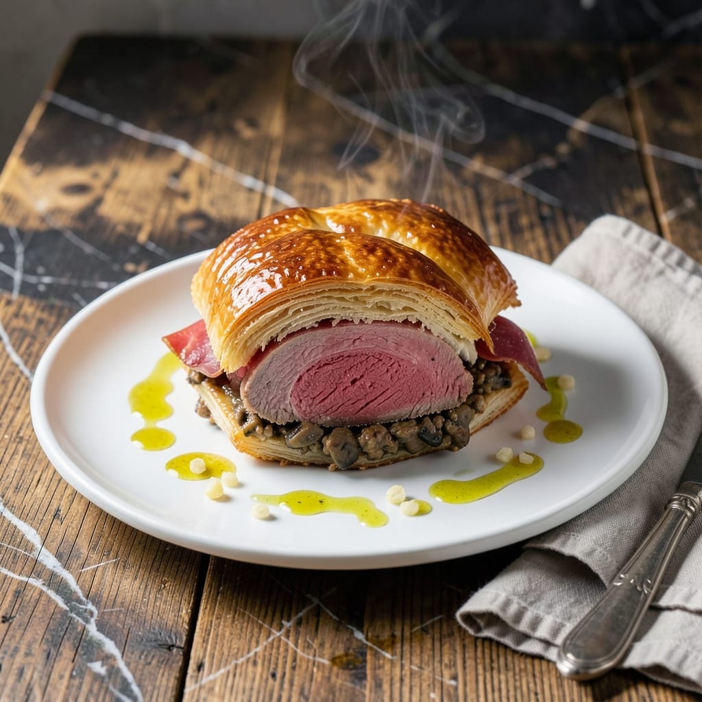 Individual Beef Wellington Recipe With Prosciutto: Single-Serve Elegance With Flaky Pastry Individual Beef Wellington Recipe With Prosciutto: Single-Serve Elegance With Flaky Pastry