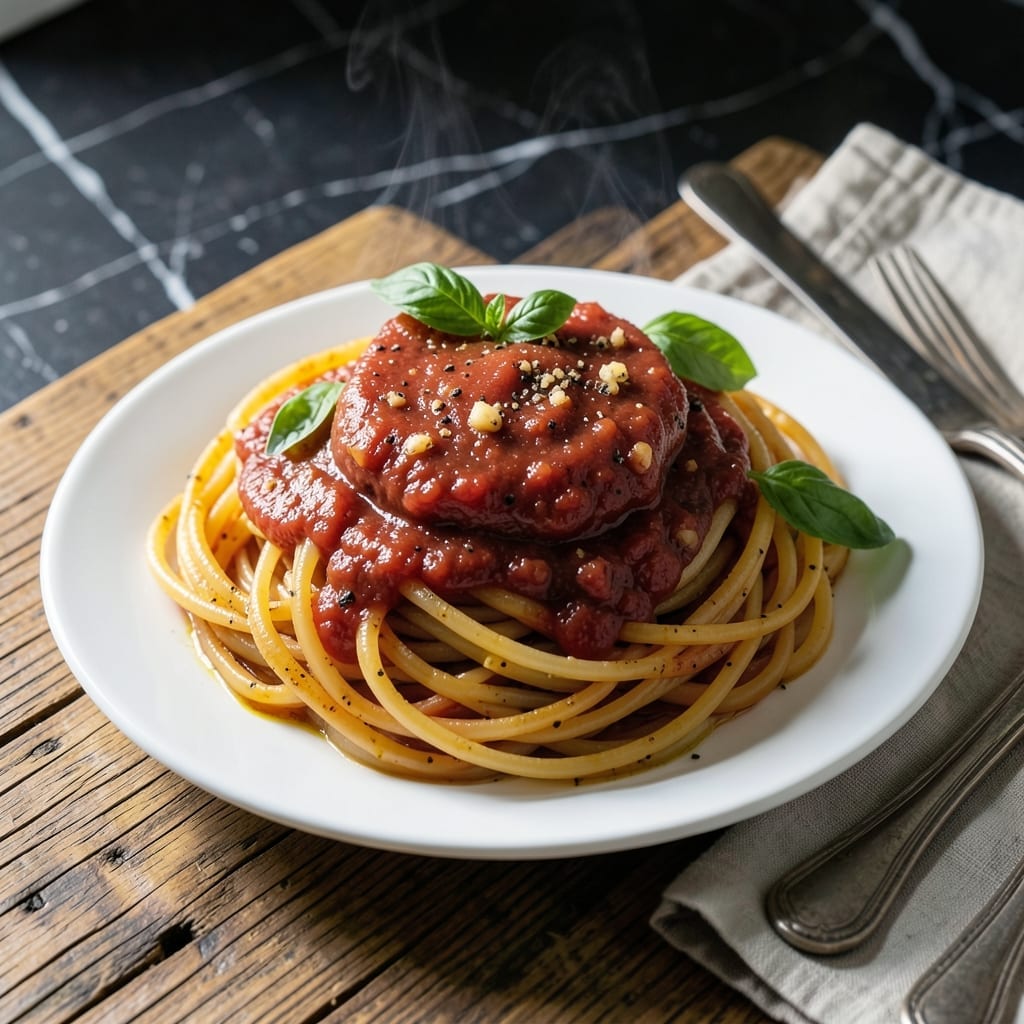 Recipe For Spaghetti Squash With Marinara Sauce: Low-Carb Pasta Alternative