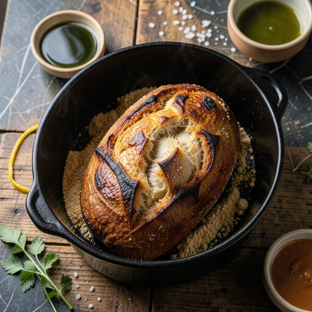 Artisan Bread Recipe Dutch Oven: Crusty Golden Loaf With Minimal Effort