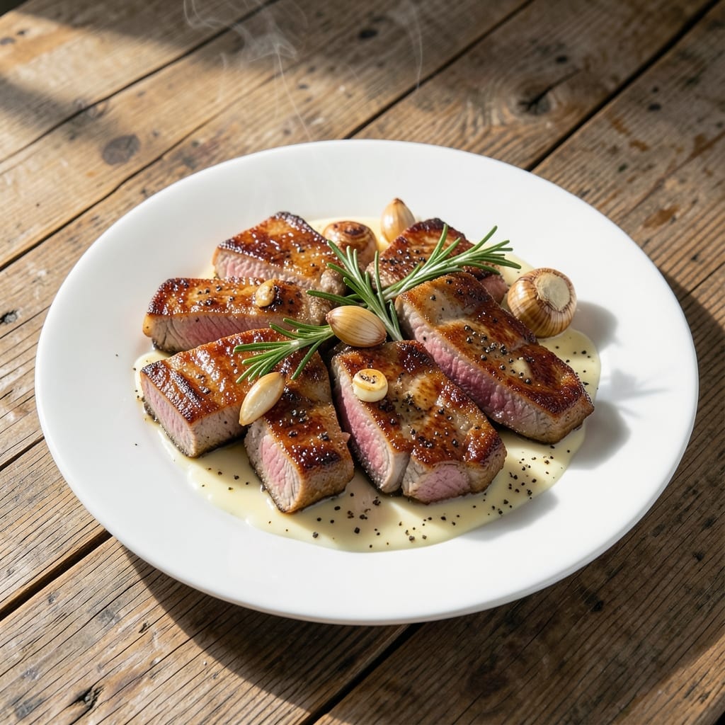Pork Medallions Recipe: Pan-Seared Elegance With Herb Butter