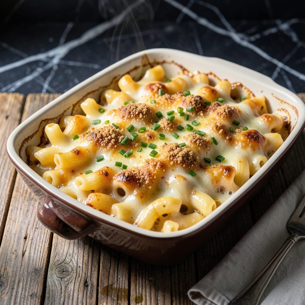 Macaroni and Cheese Recipe With Mozzarella and Cheddar: Ultra Creamy Two-Cheese Indulgence