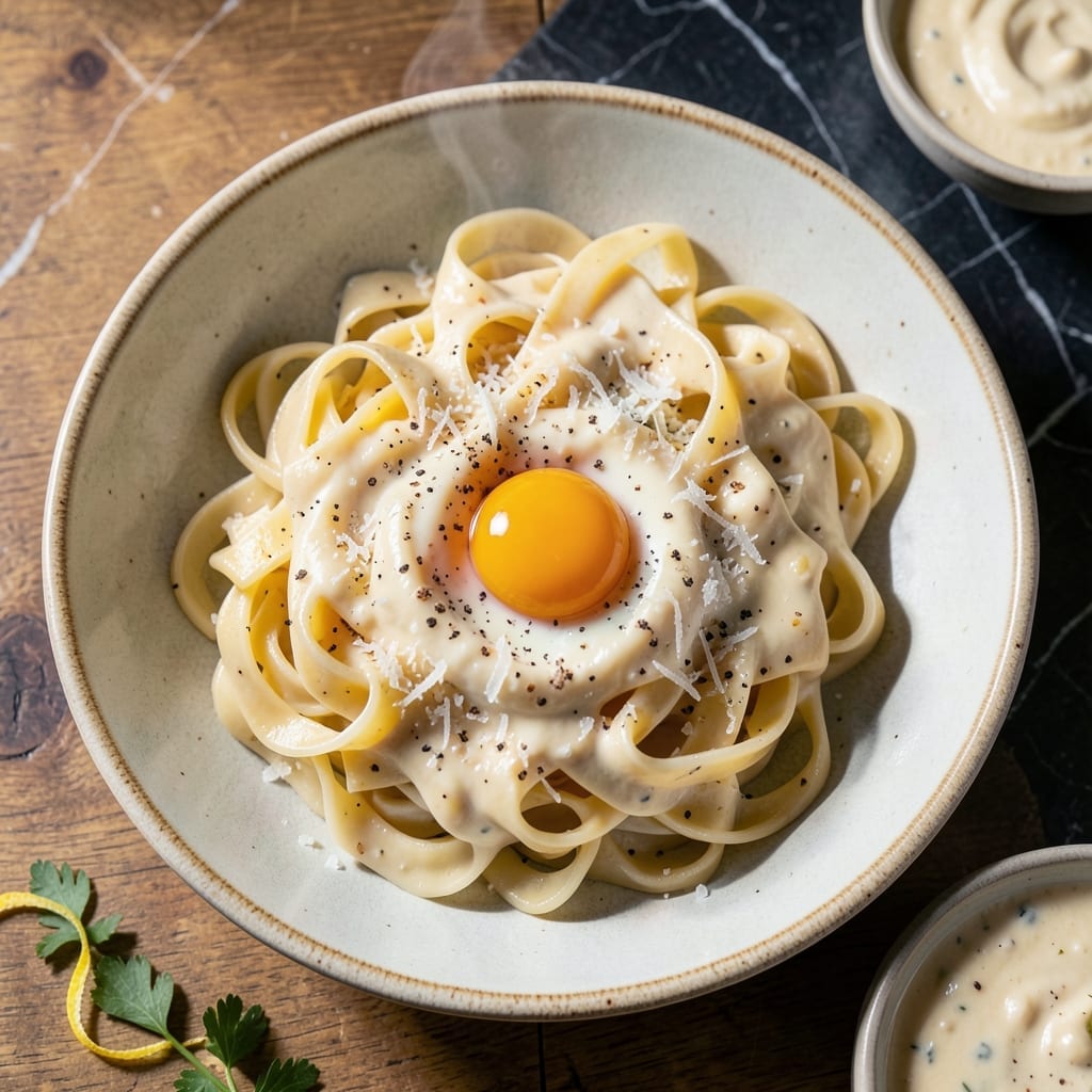 Fettuccine Alfredo Sauce Recipe With Egg: Velvety Richness From Fresh Egg Yolks