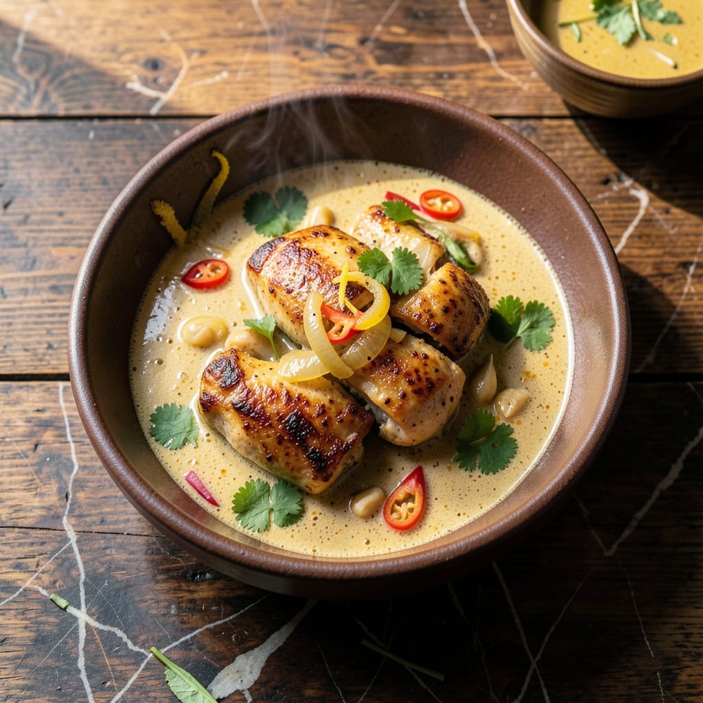 Filipino Chicken Curry Recipe With Coconut Milk: Fragrant Island Spices in Rich Sauce
