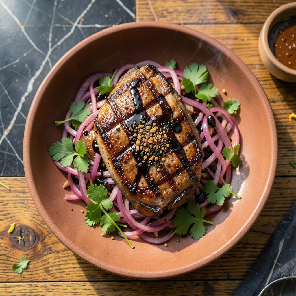 Grilled Pork Shoulder Blade Steak Recipe: Char-Kissed Juiciness With Bold Spice Rub
