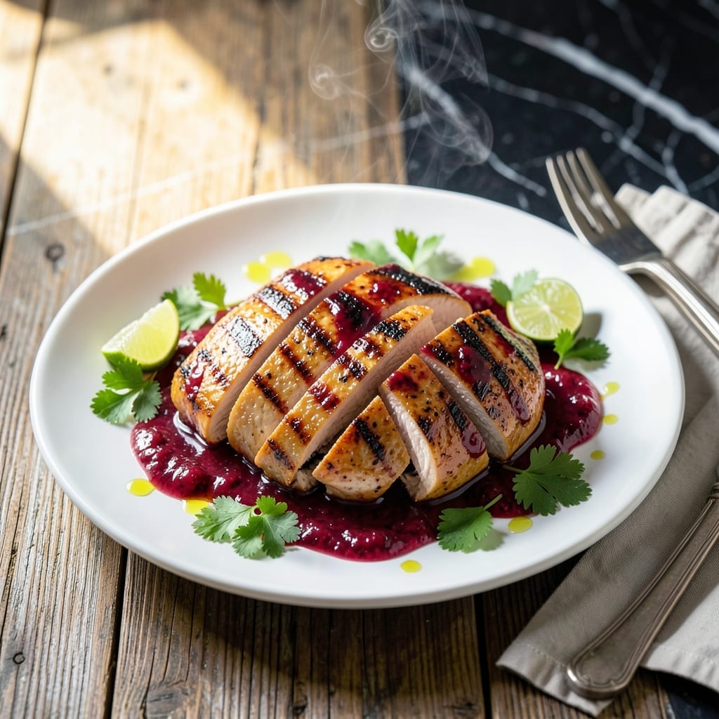 Costa Vida Raspberry Chipotle Chicken Recipe: Sweet Heat With Smoky Char