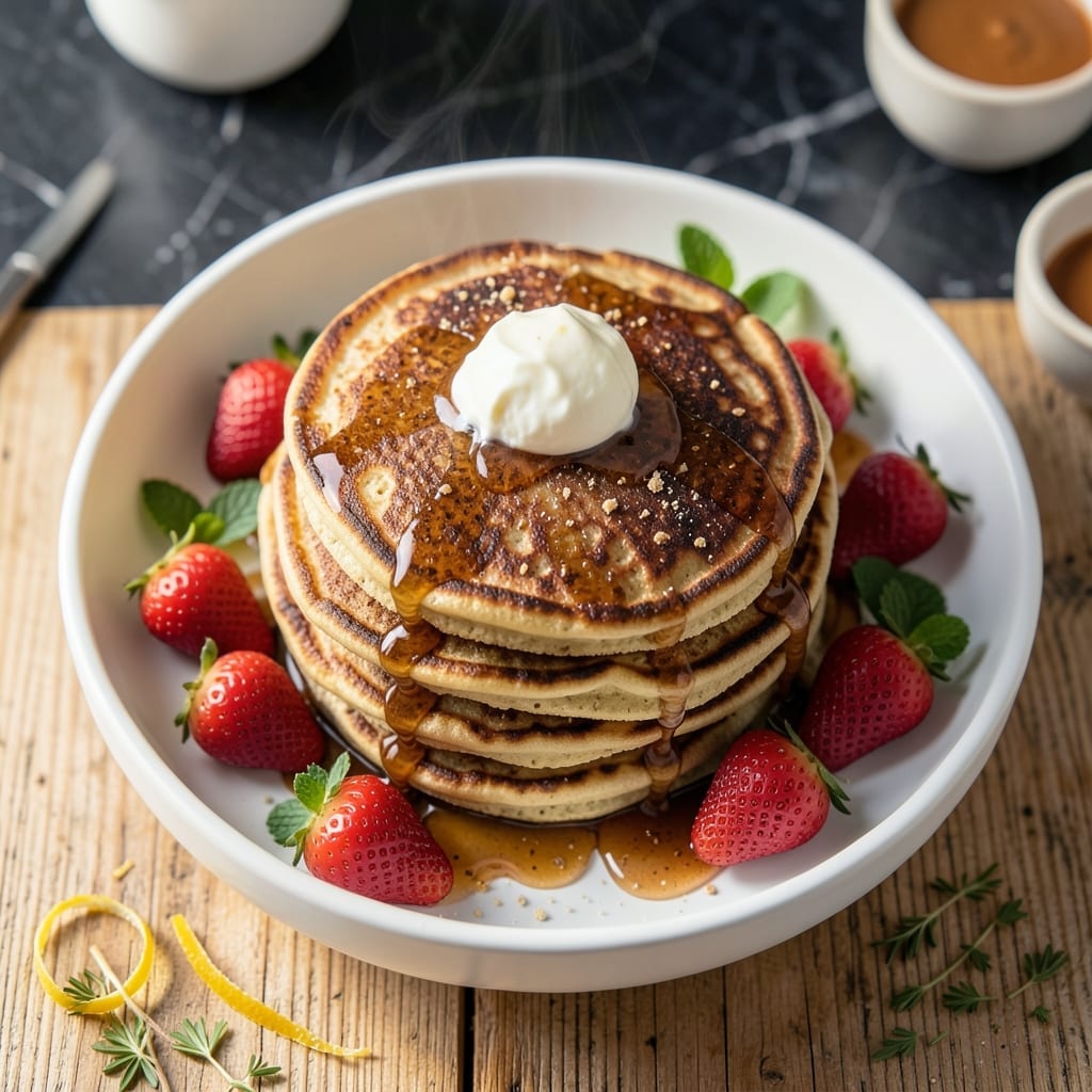 Pancake Recipe With Wholemeal Flour: Light Stacks With Nutty Depth