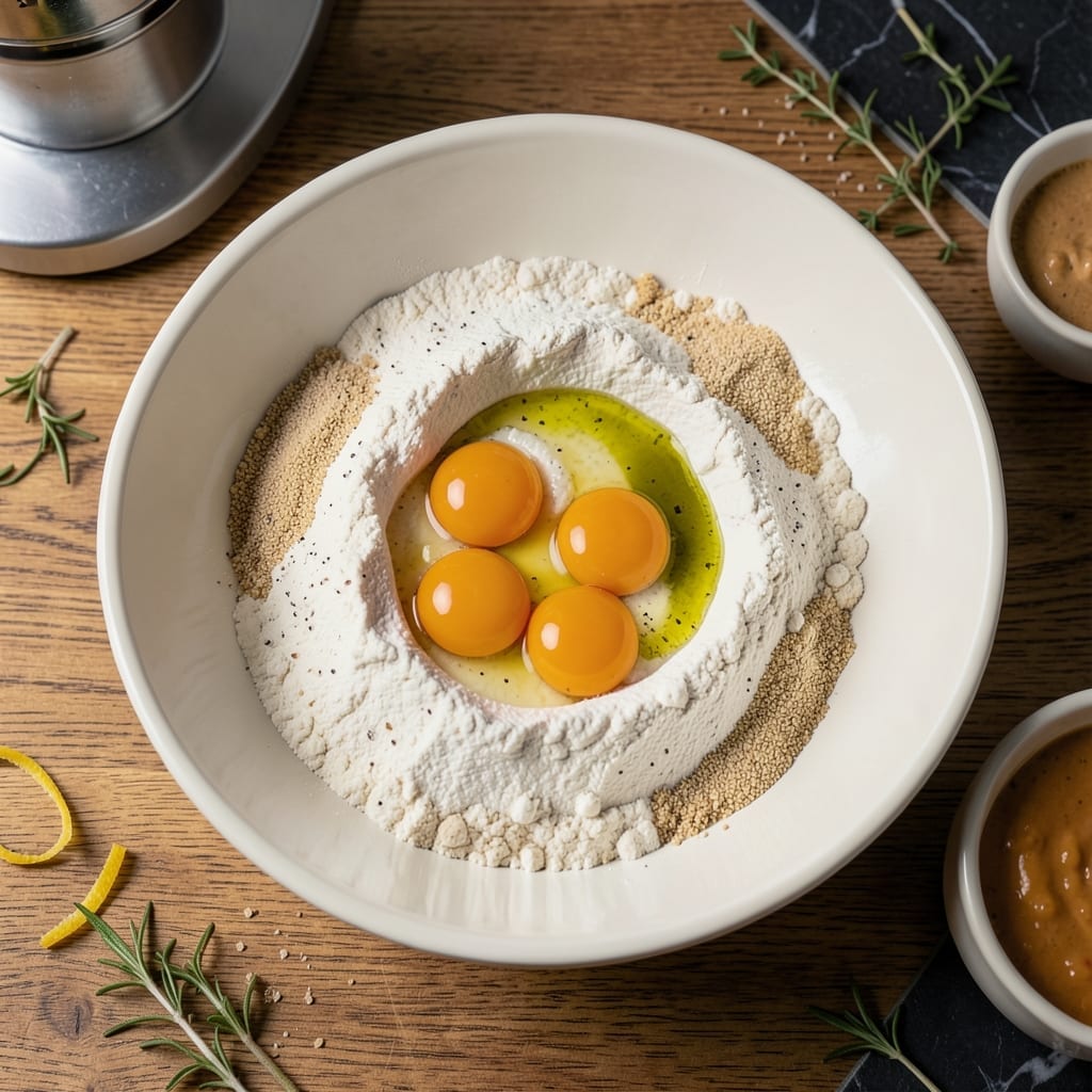 Egg Pasta Dough Recipe Kitchenaid: Silky Ribbons with Stand Mixer Ease