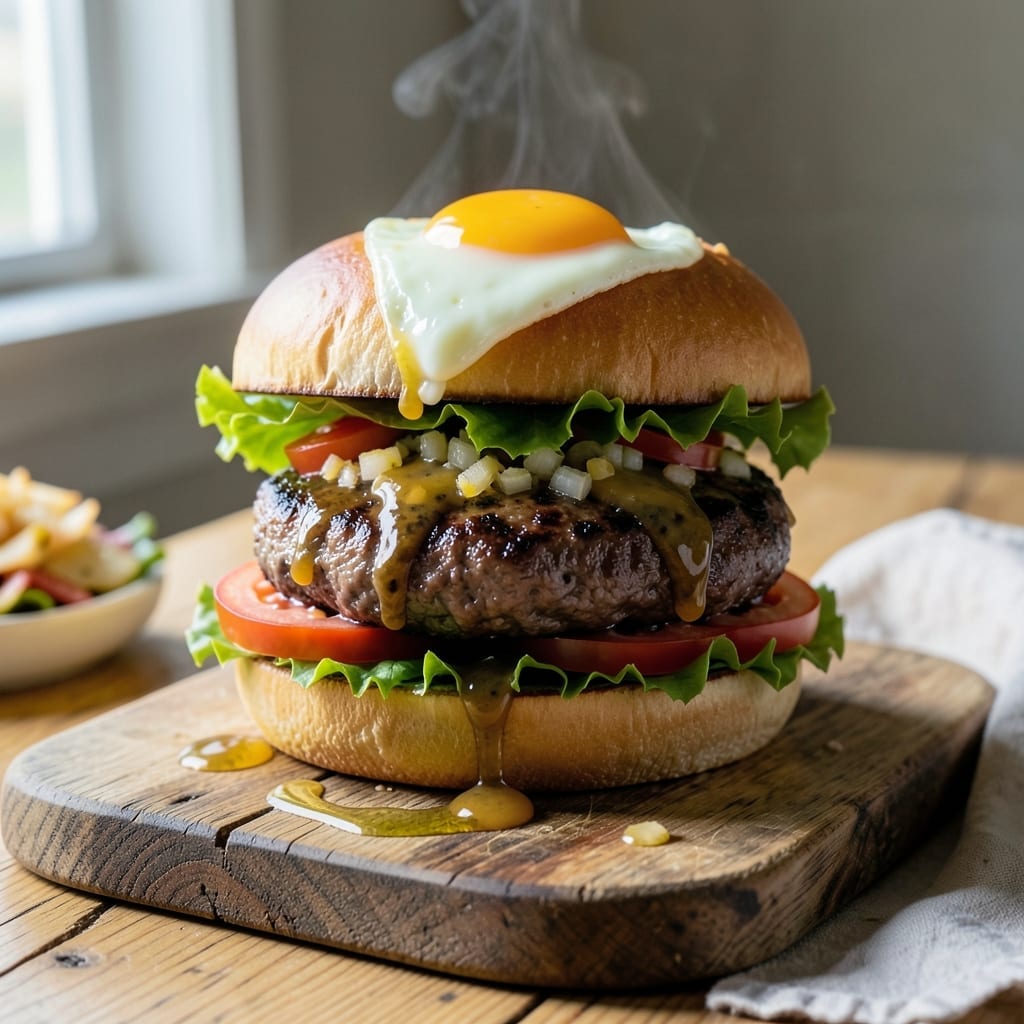 Homemade Hamburgers Recipe With Egg: Juicy Patties With Perfect Bind