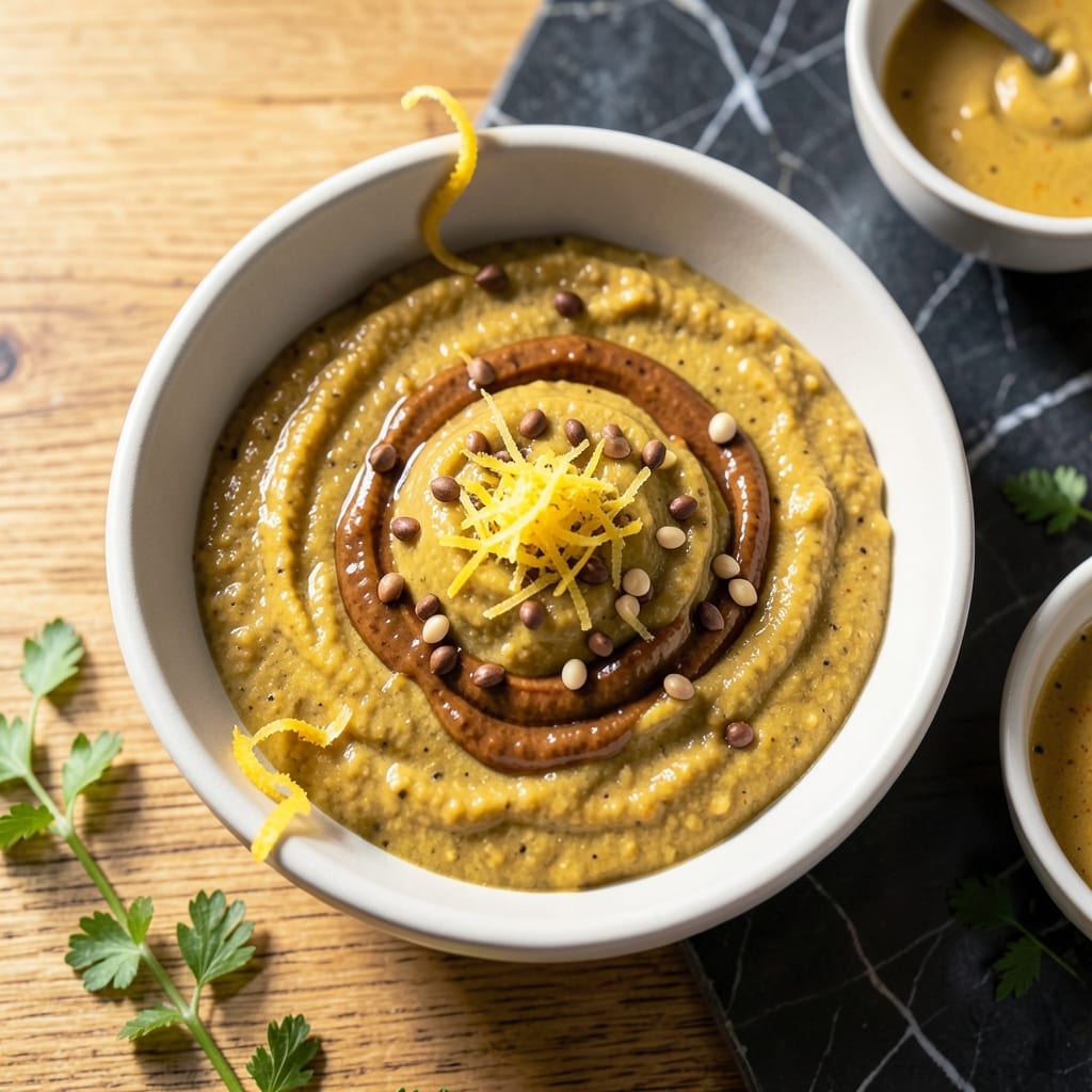 Mustard Recipe Without Vinegar: Creamy Tang With Lemon Zest