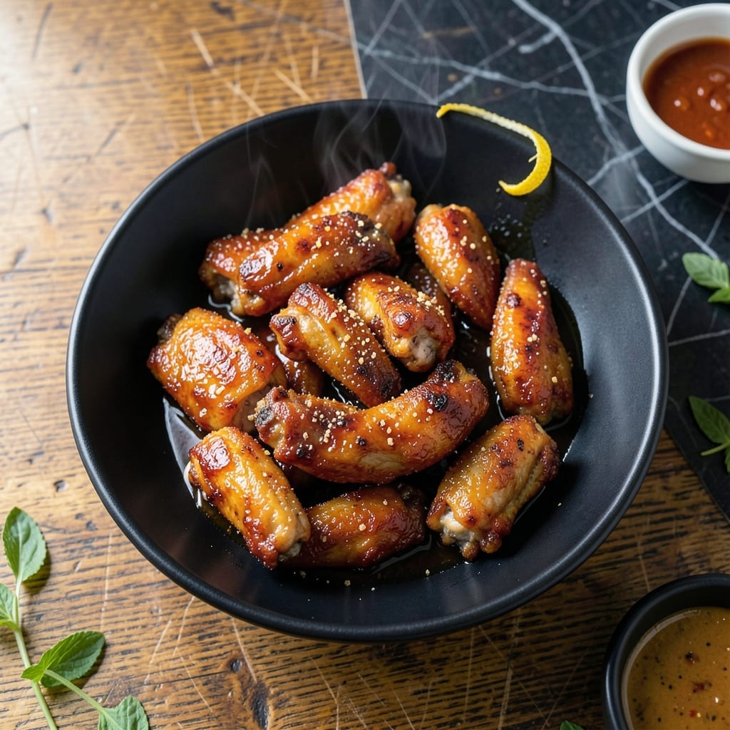 Baked Honey Barbecue Chicken Wings Recipe: Sticky Sweet Heat Without the Fryer