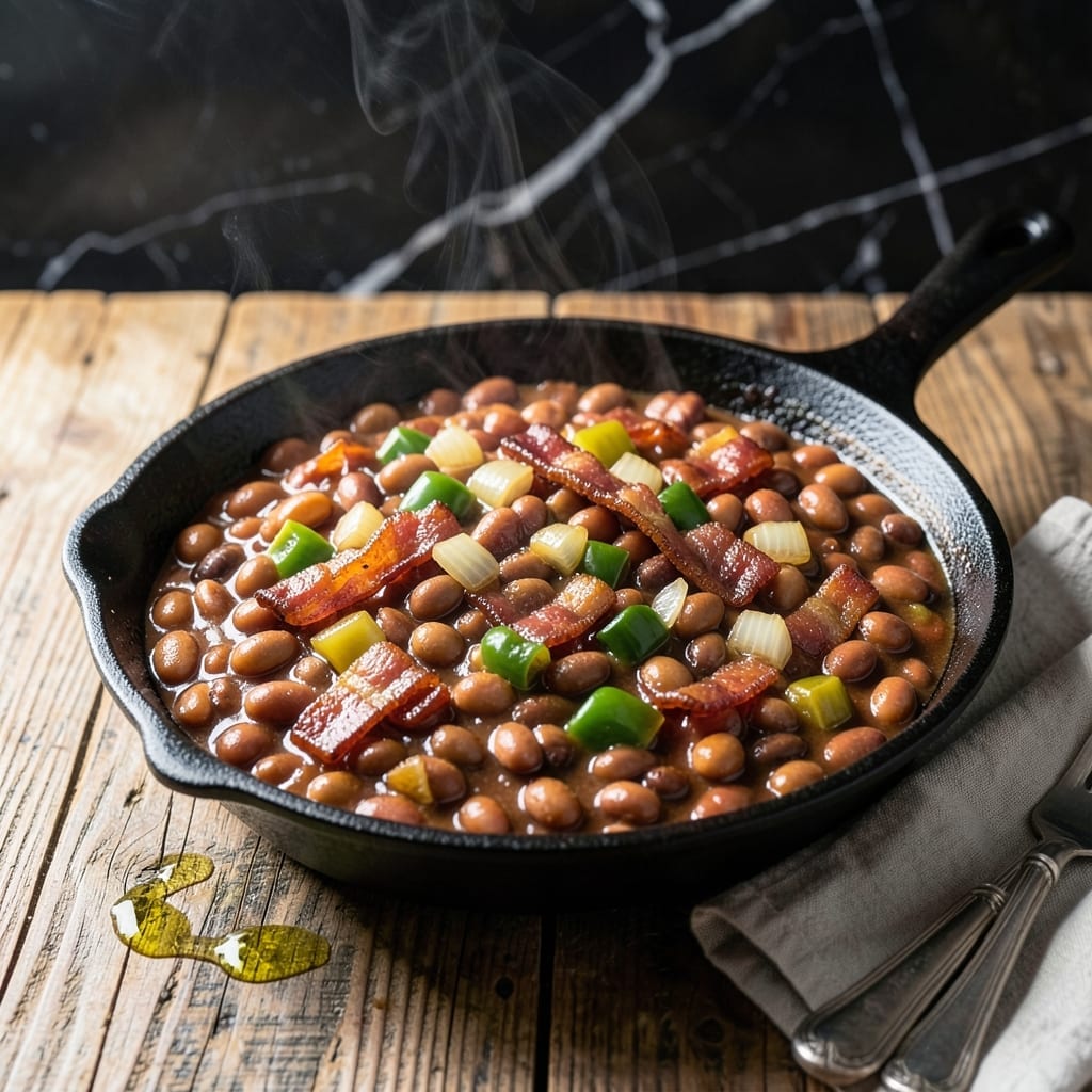 Baked Beans Recipe With Bush's Grillin Beans: Smoky Sweetness in 30 Minutes