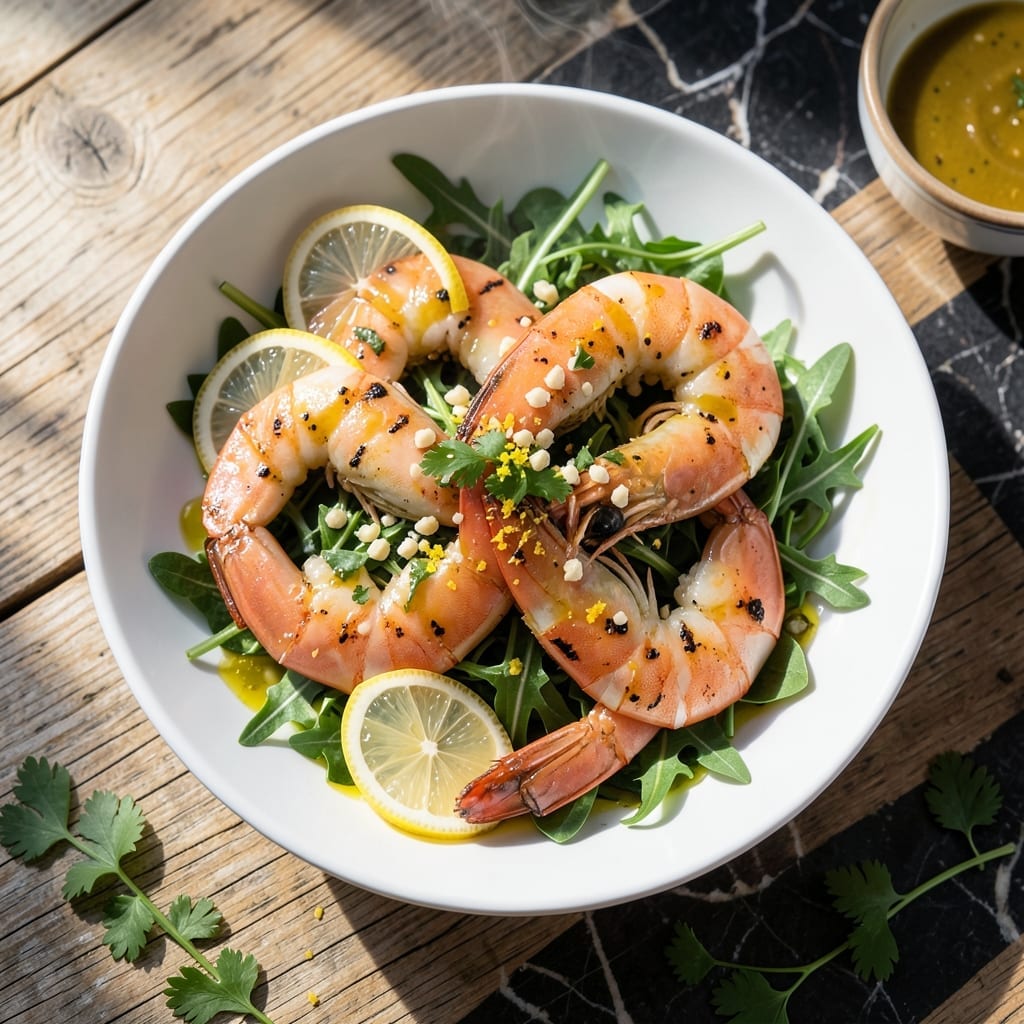 Grilled Shrimp Healthy Recipe: Zesty Lemon-Garlic Perfection
