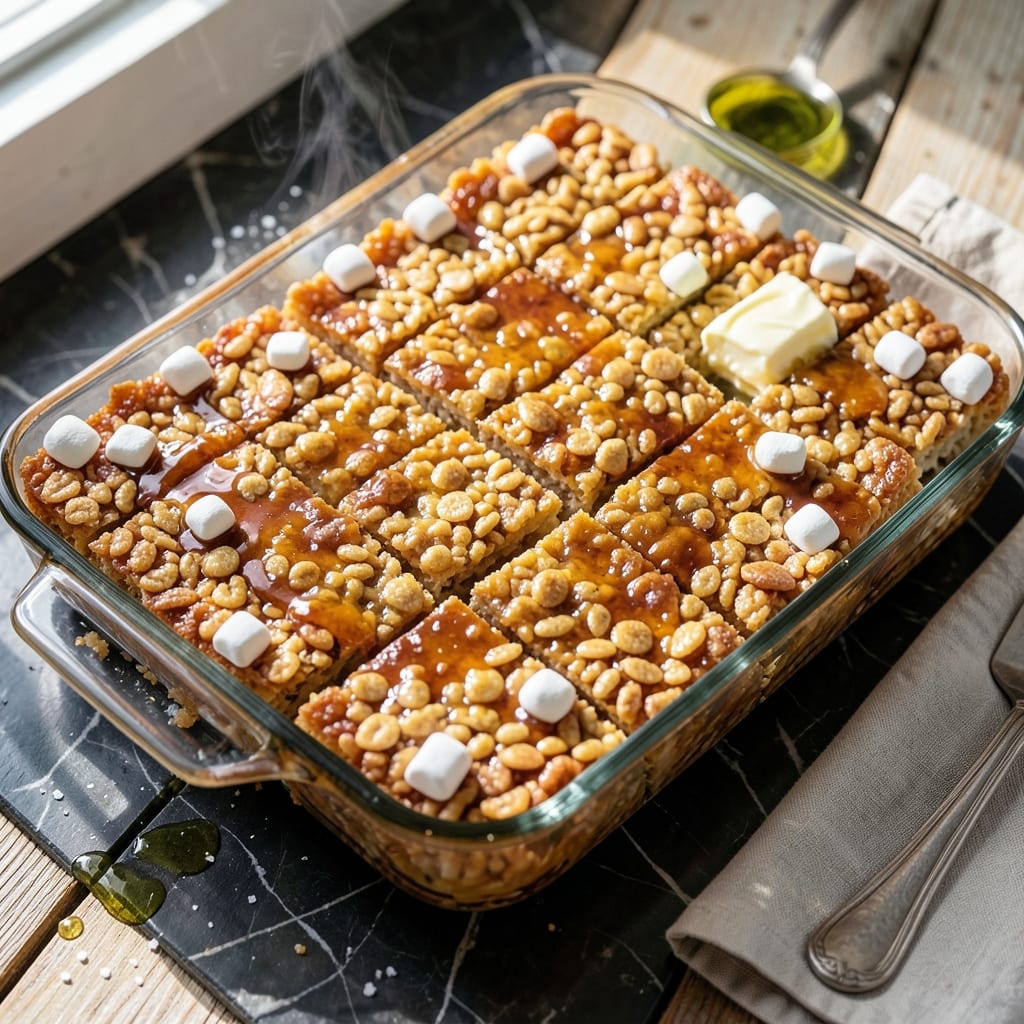 Old Fashioned Recipe For Rice Crispy Treats: Buttery Marshmallow Crunch