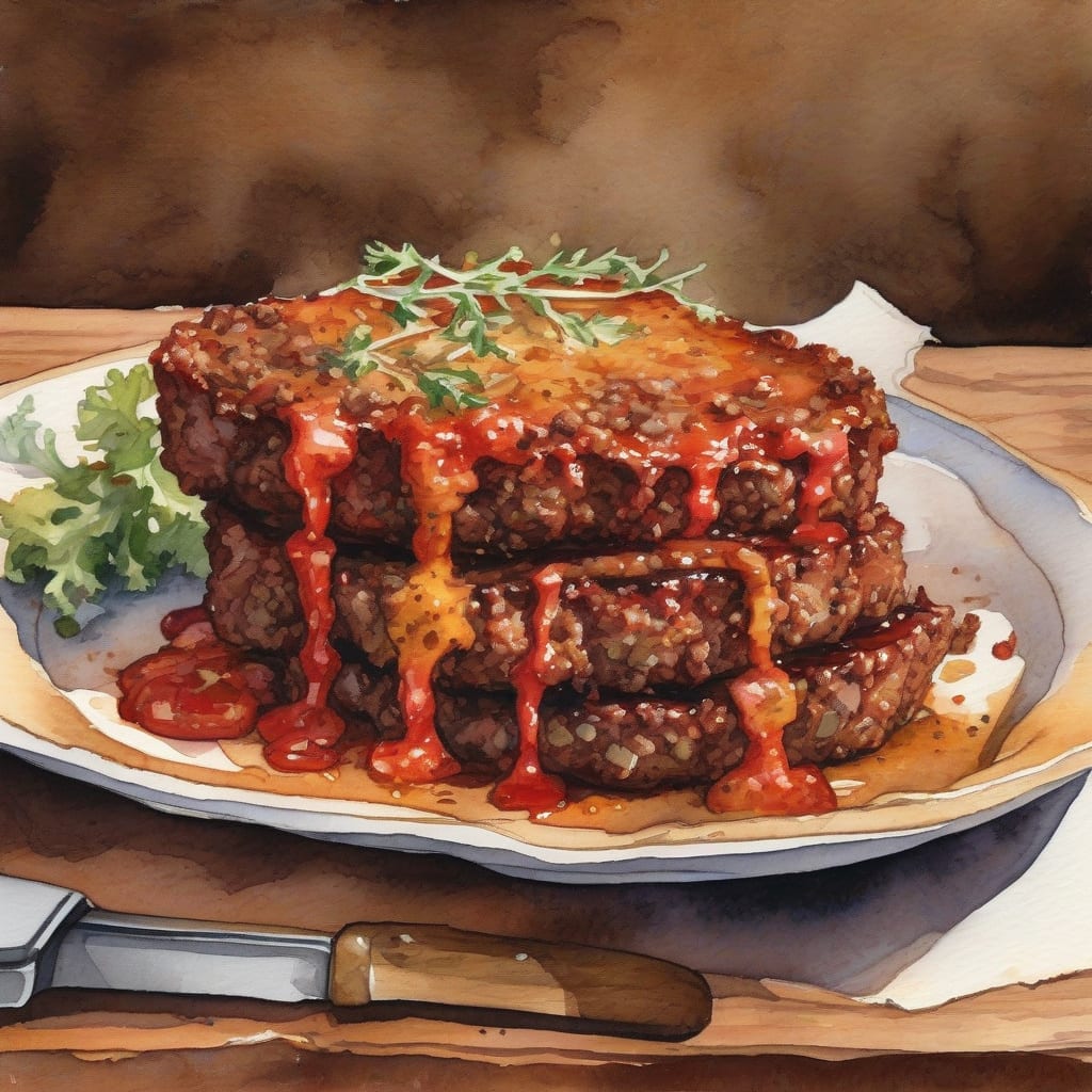 deer burger meatloaf recipe