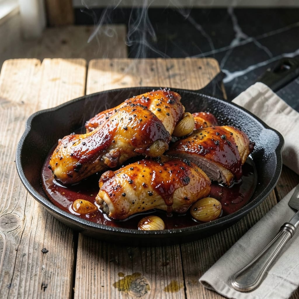 Soul Food Barbecue Chicken Recipe: Vinegar-Based Sauce With Bold Spice