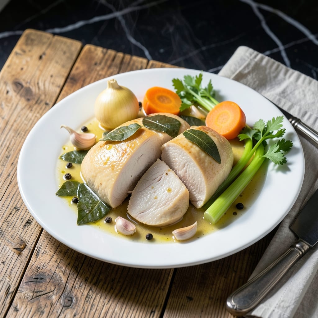 Recipe Boiled Chicken Breast: Moist and Flavorful for Meal Prep