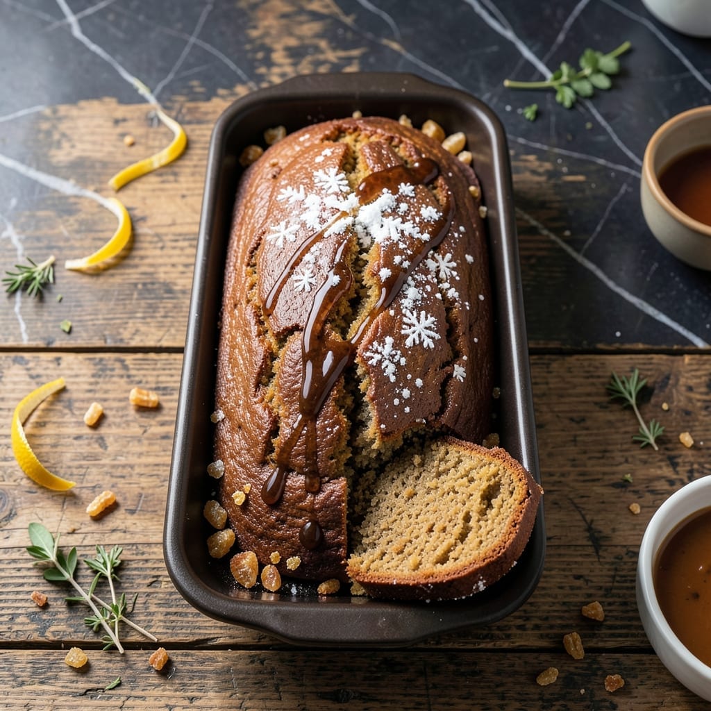 Simple Moist Gingerbread Loaf Recipe With Oil: Spiced Warmth in Every Slice