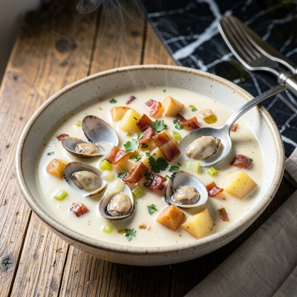 Tony's Clam Chowder Recipe: New England Creaminess With Ocean-Fresh Flavor