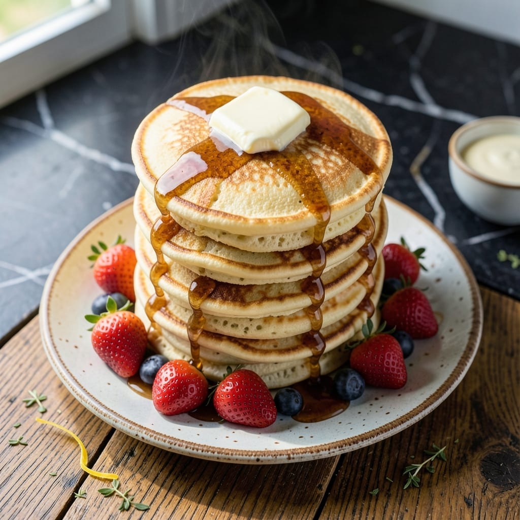 Buttermilk Pancake Recipe Without Buttermilk: Fluffy Stacks With Simple Swaps