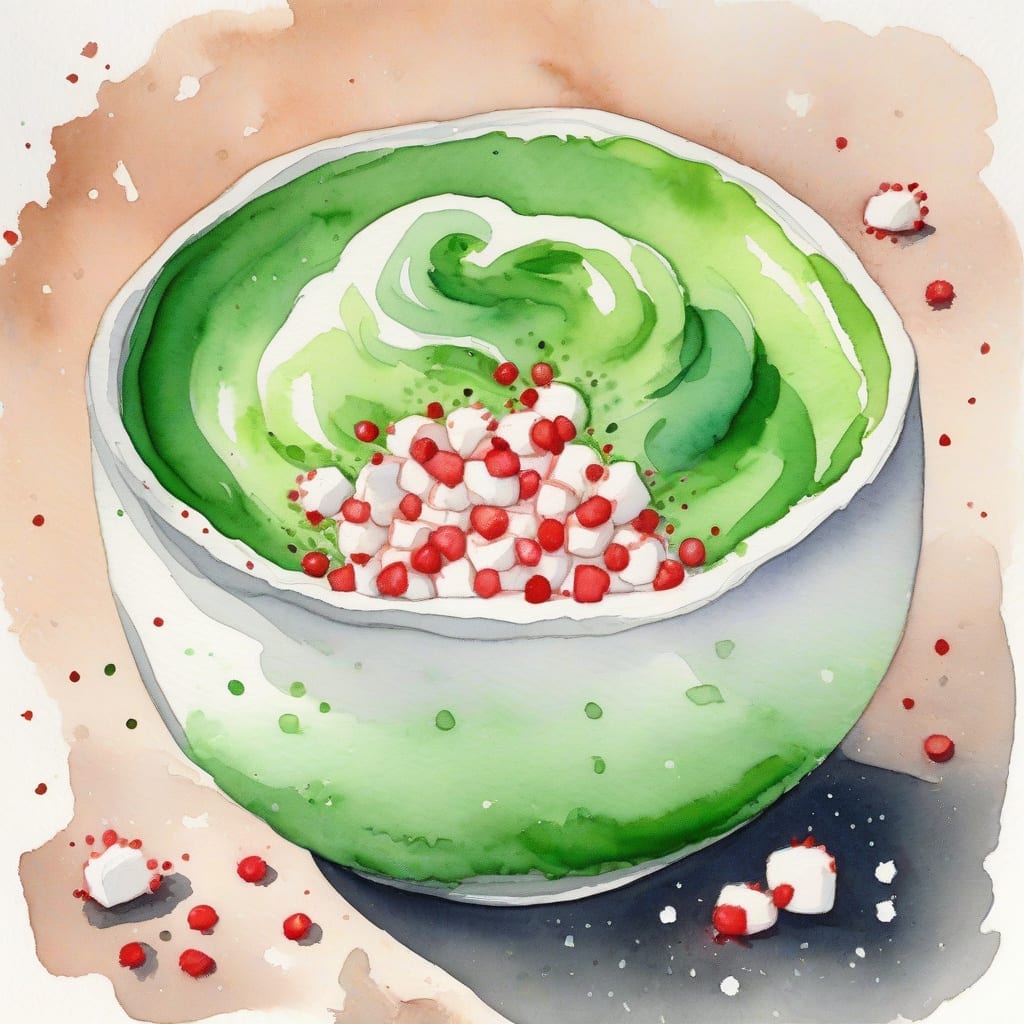 grinch fluff recipe
