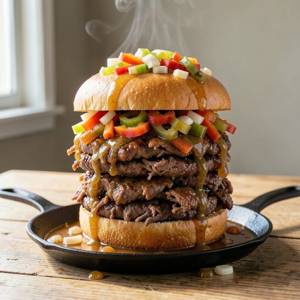 Italian Beef Sandwich Recipe Crock Pot: Tender Shreds With Giardiniera Crunch