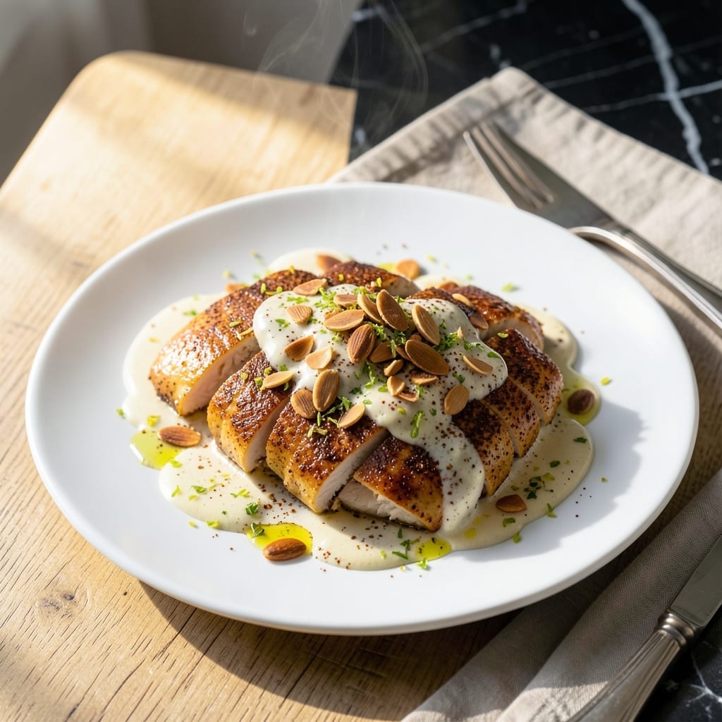 Coronation Chicken Recipe Jamie Oliver: Curried Cream Sauce With Crunchy Almonds