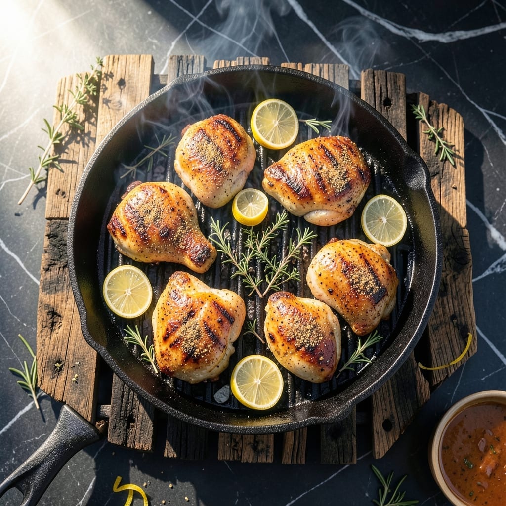 Chicken Recipe on The Grill: Char-Grilled Juices Locked In