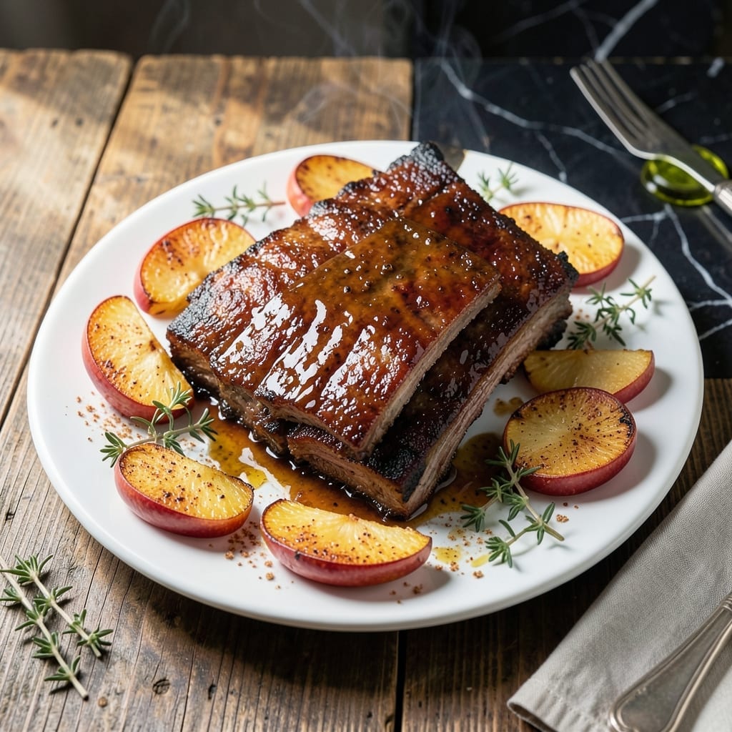 BBQ Ribs Recipe With Apple Juice: Fall-Off-The-Bone Smoky Sweetness