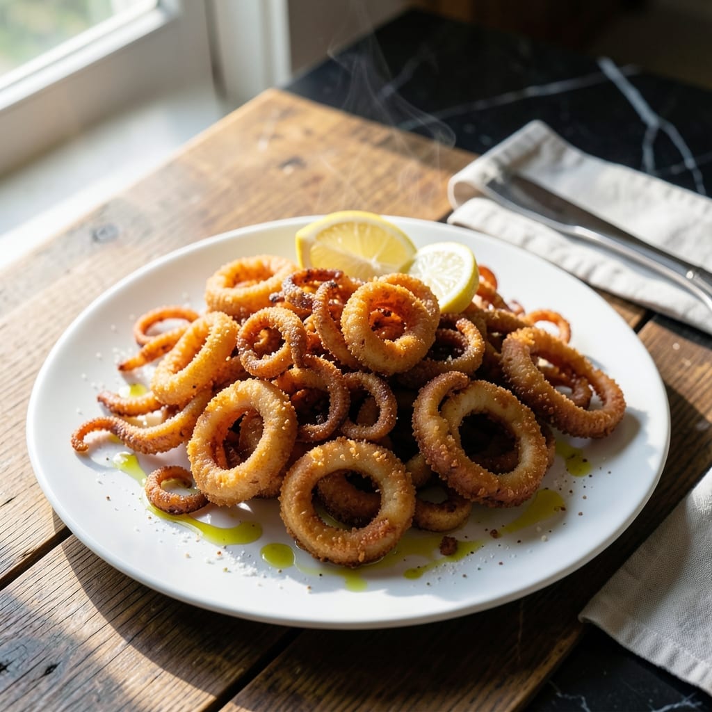 Recipe for Fried Calamari Batter: Light and Crispy Golden Coating