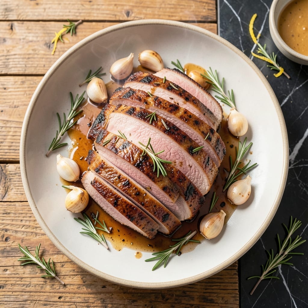 Grilled Boneless Pork Loin Roast Recipe: Applewood-Smoked Succulence