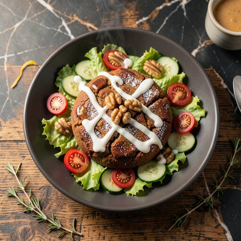 Souper Salad Gingerbread Recipe: Warm Spiced Molasses Cake