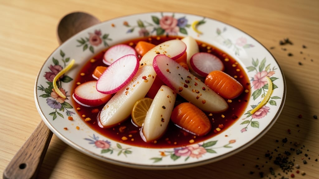 Spicy Kimchi Pickled Vegetables