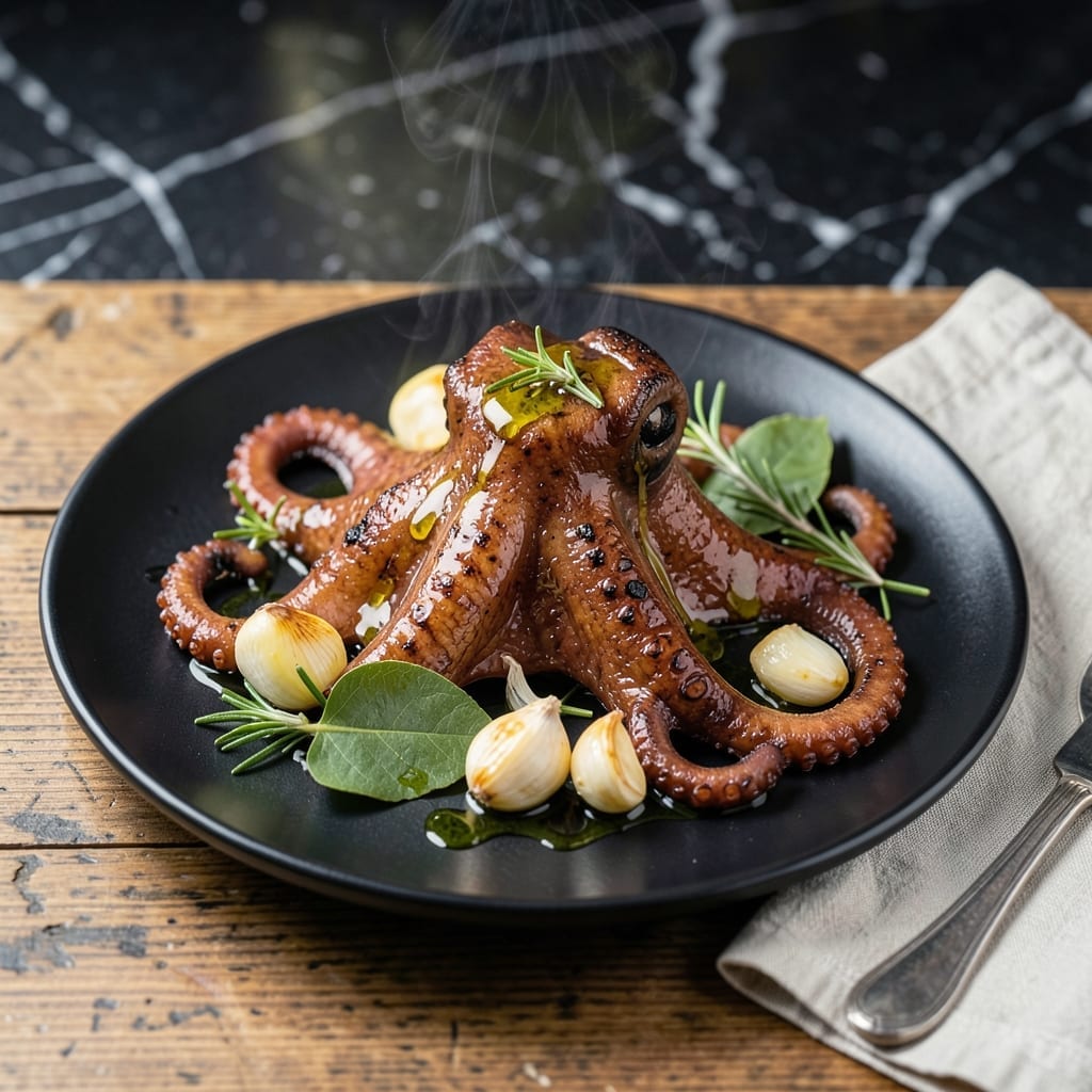 Octopus Head Recipe: Tender Mediterranean-Style Delicacy
