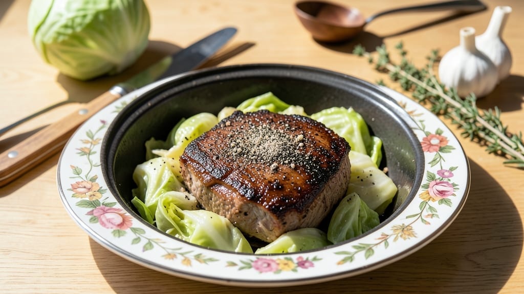 Brisket and Cabbage Crock Pot Recipe: Slow-Cooked Smoky Tenderness