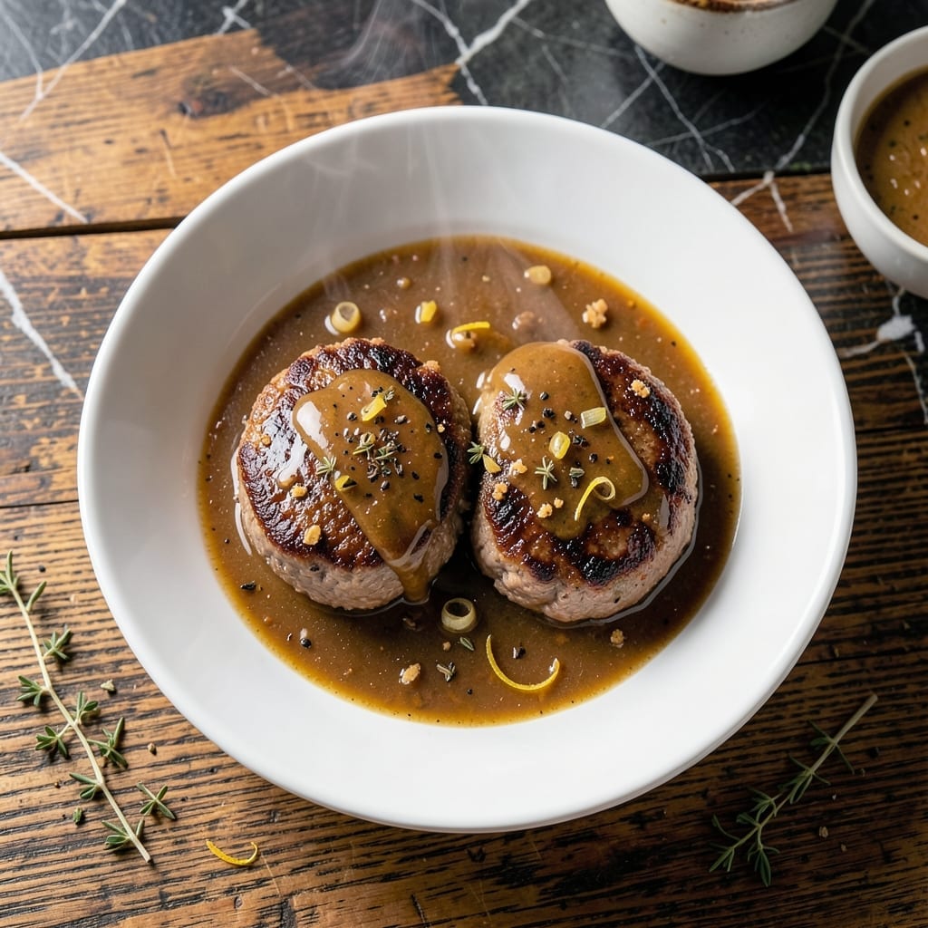 Salisbury Steak Recipe Without Mushrooms: Savory Gravy With Onion Depth