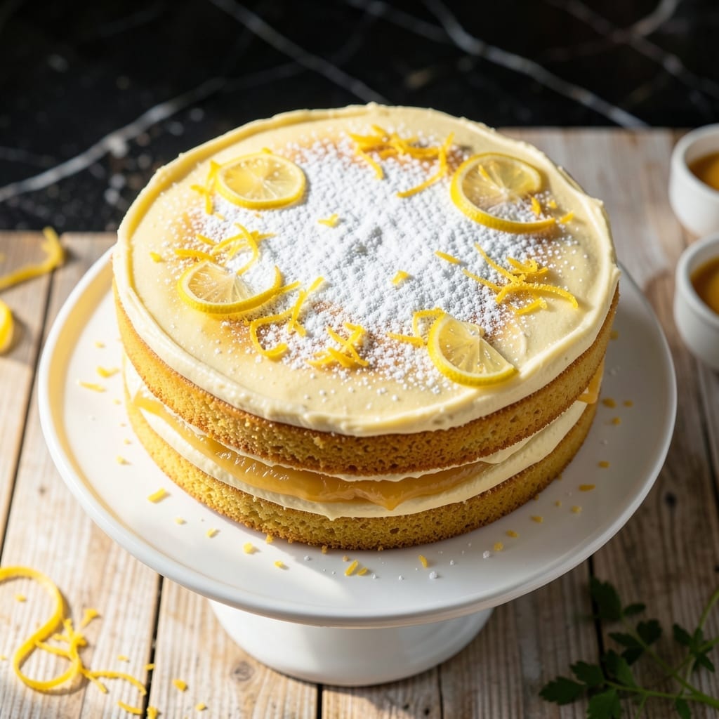 Costco Lemon Cake Recipe: Zesty Layers of Citrus Bliss