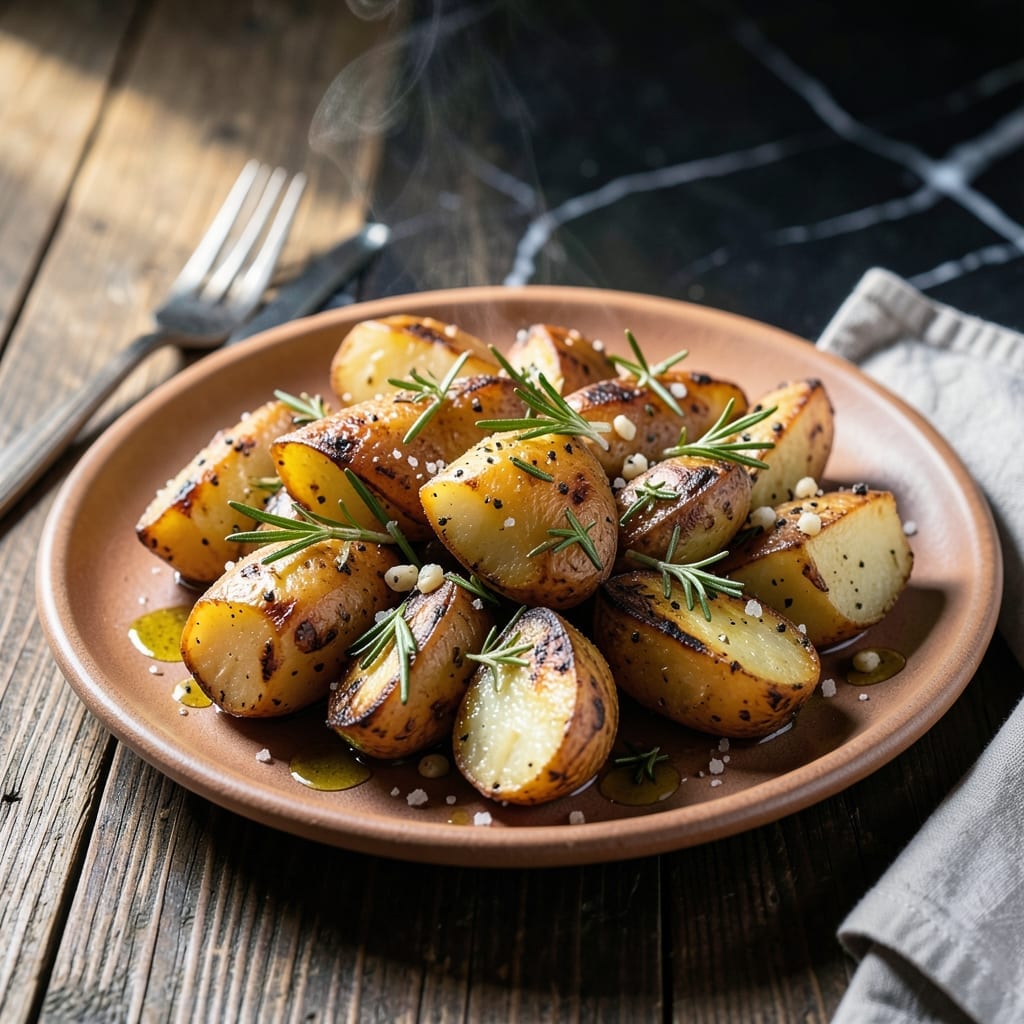 Grilled Rosemary Potatoes Recipe: Smoky Herb-Infused Crispiness