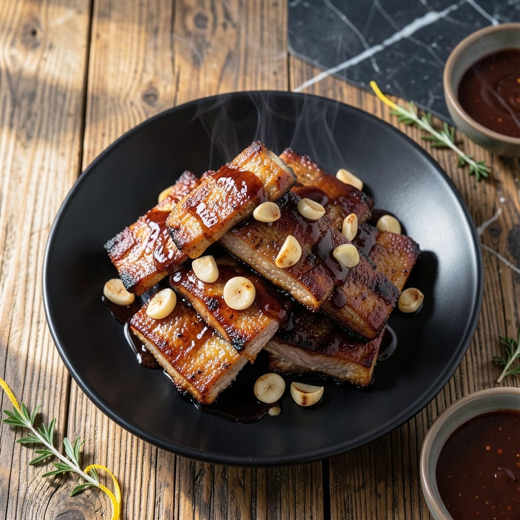 Boneless Pork Spare Ribs Grill Recipe: Honey-Glazed Smokehouse Flavor