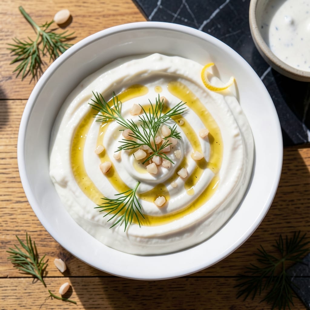Tzatziki Sauce Recipe No Cucumber: Creamy Yogurt Base With Herb Infusion