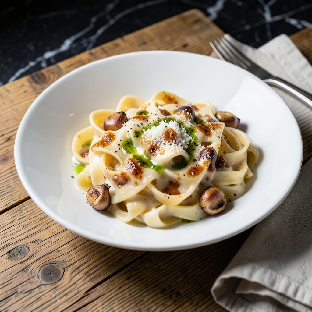 Macaroni Grill Roasted Garlic Cream Sauce Recipe: Rich and Velvety Restaurant Copycat