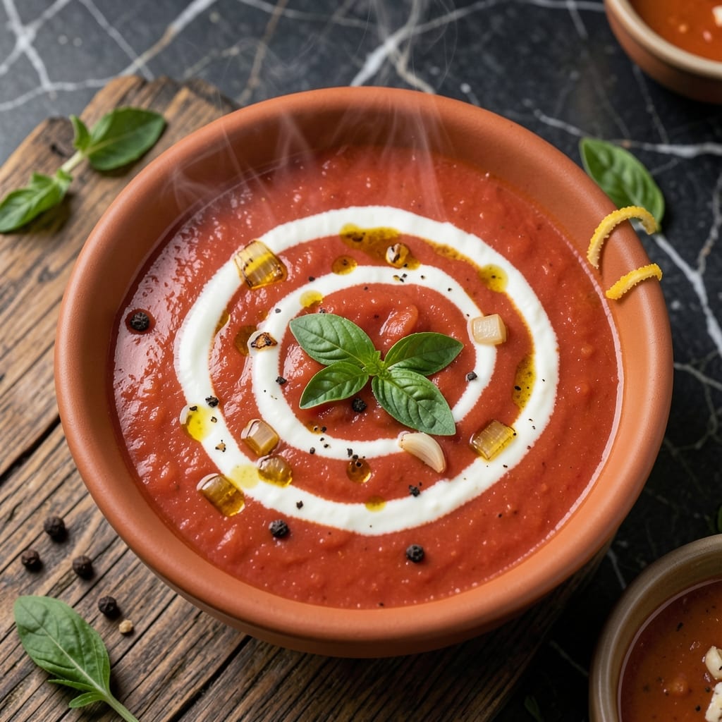 Tomato Soup Recipe Using Tomato Sauce: Rich and Velvety Comfort in a Bowl
