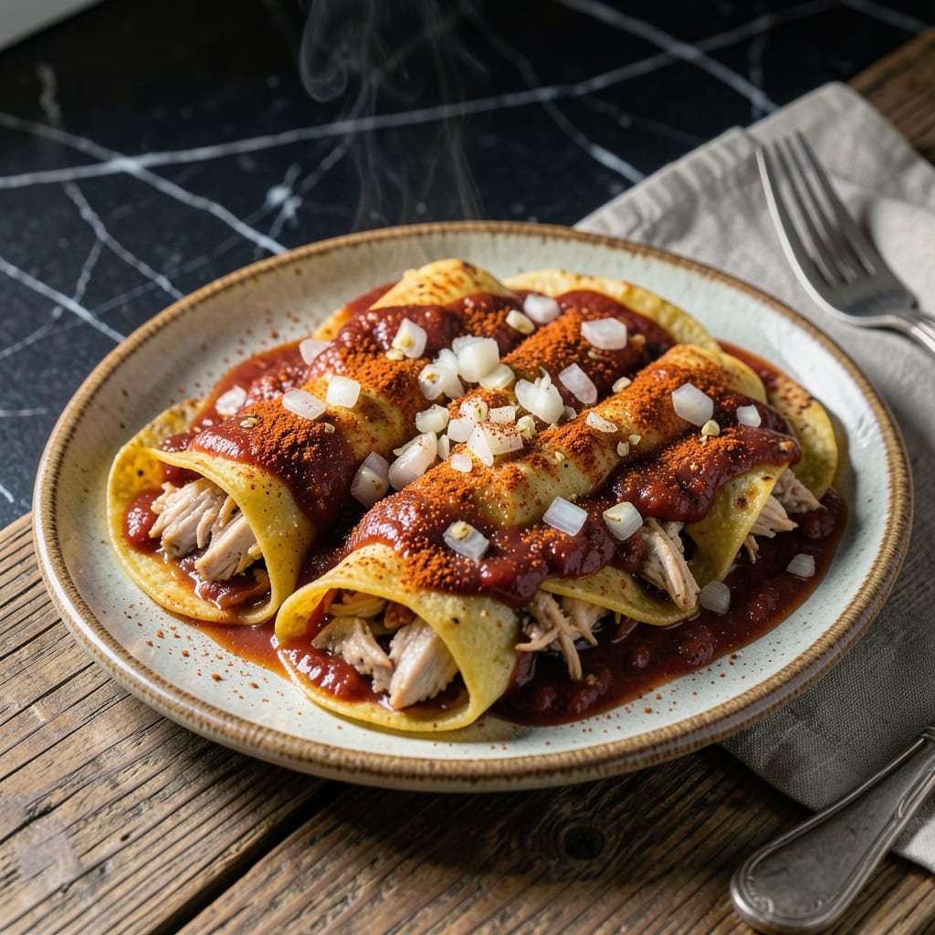 Recipe for Chicken Enchiladas Using Corn Tortillas: Authentic Mexican Flavors in Every Bite