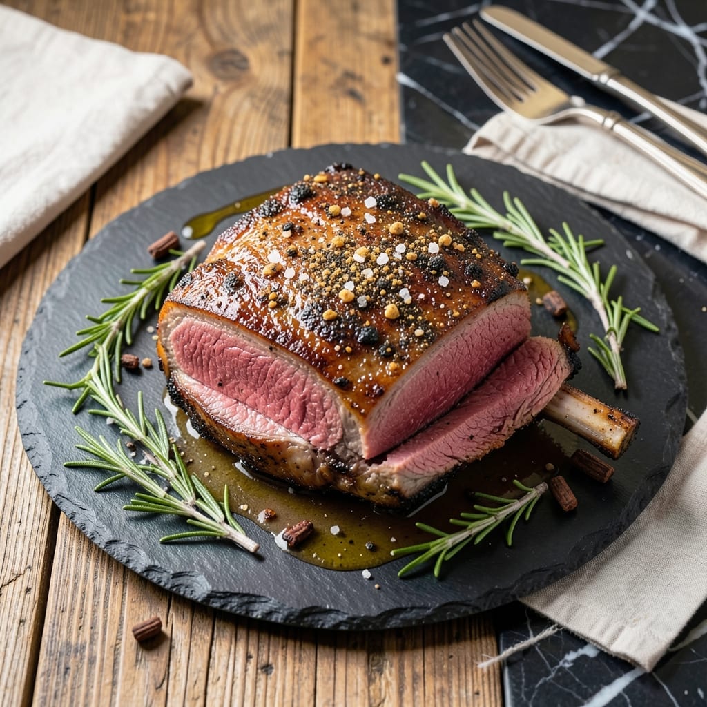Pellet Grill Rib Roast Recipe: Smoky Bark and Melt-in-Your-Mouth Tenderness