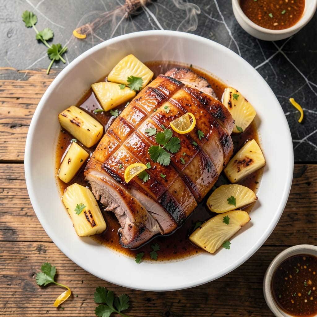 Ham in a Crock Pot Recipe With Pineapple: Sweet and Savory Slow-Cooked Delight
